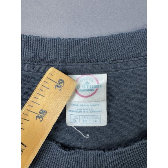 Vintage Y2K NFL Superbowl XL Steelers Seahawks Football Black Long Sleeve Shirt - Picture 16 of 16